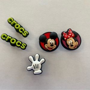 Mickey and Minnie Jibbitz